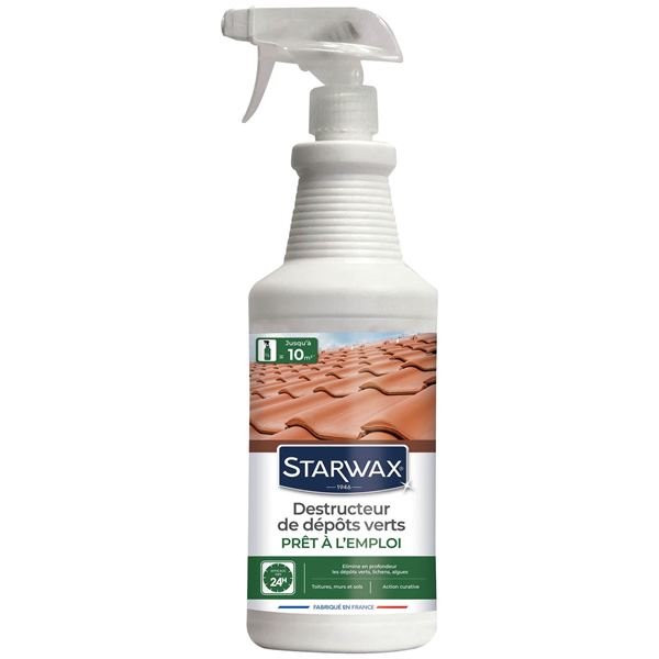 STARWAX - Destructeur de depots verts pulverisateur 1l