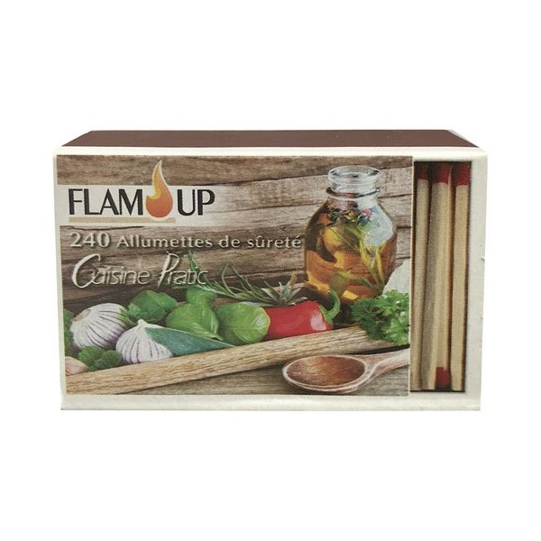 FLAM UP - Allumettes boîte ménage de  240