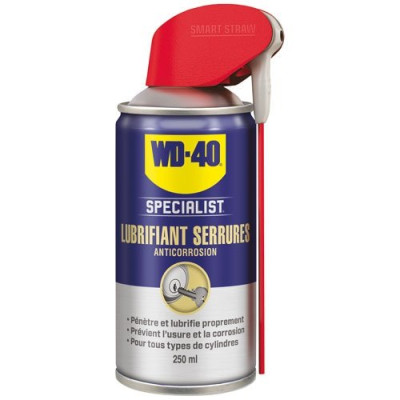 WD 40 SPECIALIST LUBRI.SERRURE 250ML (Vendu par 1)