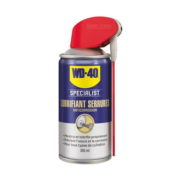 WD40 SPECIALIST - Lubrifiant Serrures WD-40 Specialist 250 mL