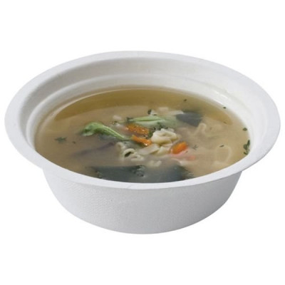 BOL ROND BAGASSE 350ML X50 (Vendu par 1)