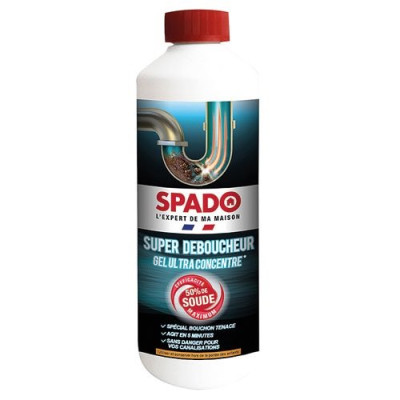 SPADO SUPER DEBOUCHEUR 50 SOUDE 500G (Vendu par 1)