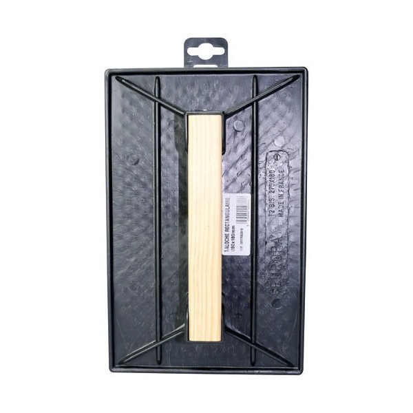 FISCHER DAREX - Taloche rectangulaire poignée bois 270x180mm