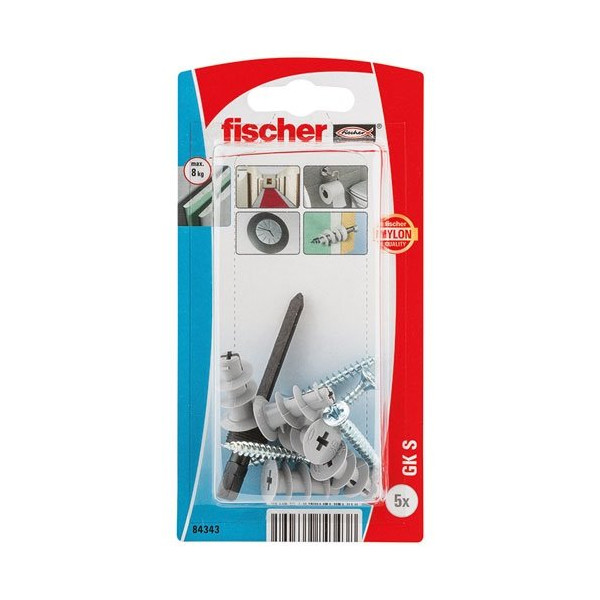 FISCHER - CHEV.NYLON PR PLAQUES GK S/5K NV-10 BLIST