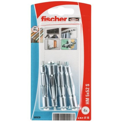 CHEVILLE CORPS CREUX HM 5X52 S K NV (Vendu par 1)