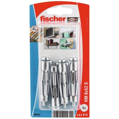 CHEVILLE CORPS CREUX HM 6X52 S K NV (Vendu par 1)