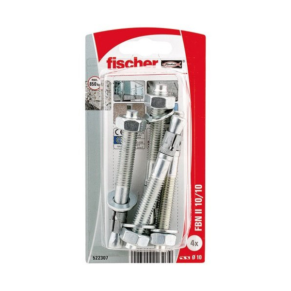 FISCHER - GOUJONS FBN II 10/10 /4K NV