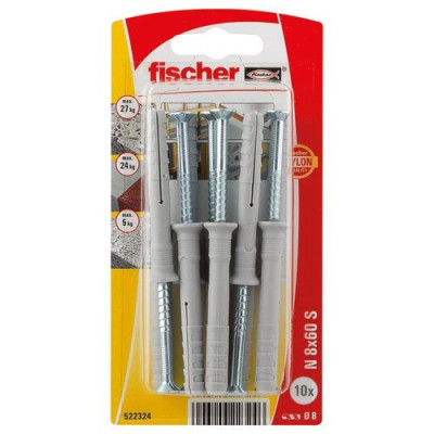 CHEVILLE CLOU N 8X60 S/12 K NV (Vendu par 1)