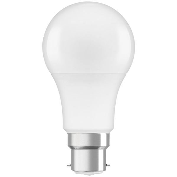 OSRAM - Led standard dépolie promo boite de 3 B22 9W blanc chaud