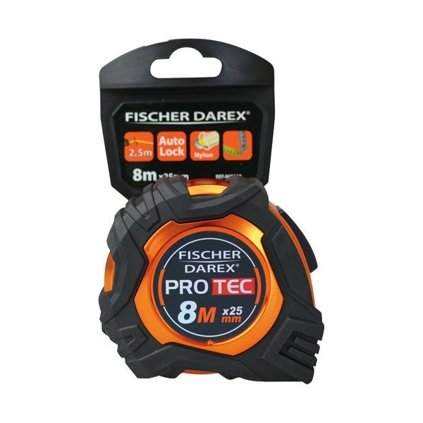 PROTEC - Mesure pro 8m autobloquante ruban large 25mm