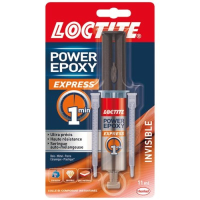LOCTITE COLLE EPOXY EXPRESS 1MIN 11ML (Vendu par 1)