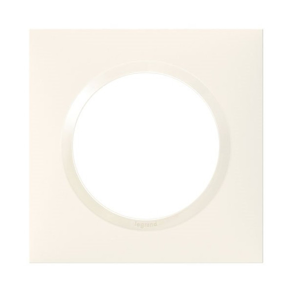 LEGRAND - Plaque 1P blanc Dooxie