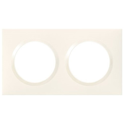 PLAQUE 2P BLANC DOOXIE