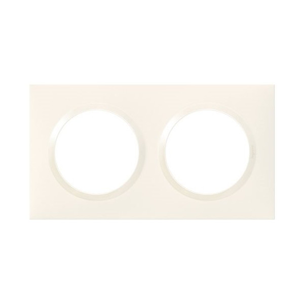 LEGRAND - Plaque 2P blanc Dooxie