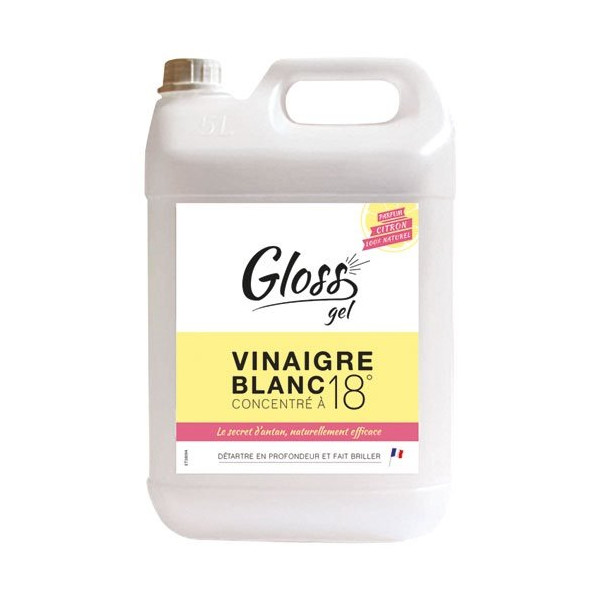 SPADO ORIGINES - Vinaigre blanc 18° 5 L