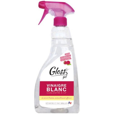 GLOSS GEL VINAIGRE BLANC FRAMB.750ML (Vendu par 1)