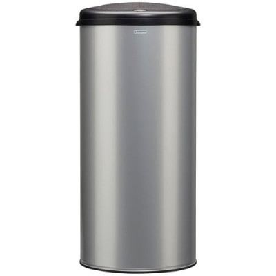 POUBELLE HANDTOUCH 45L GRIS METAL
