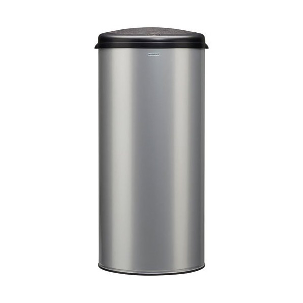 ROSSIGNOL - Poubelle 45 L Gris Métal - Handtouch