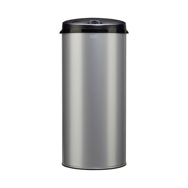 ROSSIGNOL - Poubelle Sensitive - Gris métal 45 L