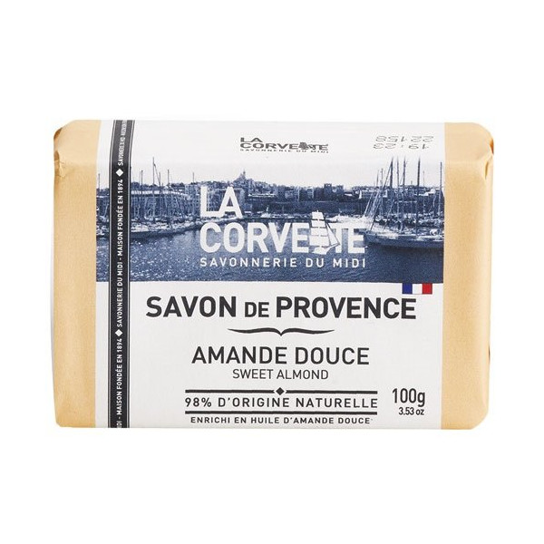 LA CORVETTE - Savon de provence amande douce 100g