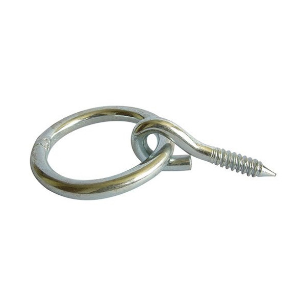 AFBAT - Anneau à visser fil 10 int.50 L50mm zingué blanc