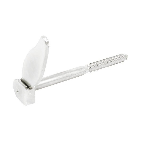 AFBAT - Arrêt tourniquet à visser L.135mm zingué blanc