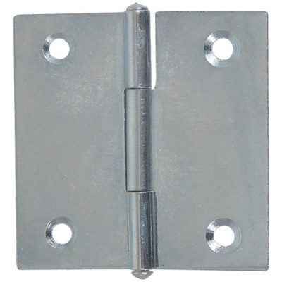 CHARNIERE MEUBLE CARREE 40X40MM Z.BLC