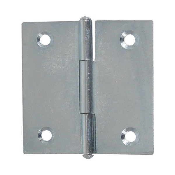 AFBAT - Charnière meuble carrées 40x40mm zingué blanc