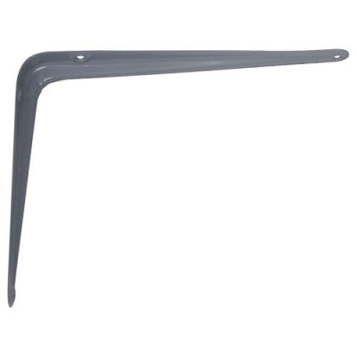 CONSOLE EMBOUTIE 200X250MM ACIER GRIS