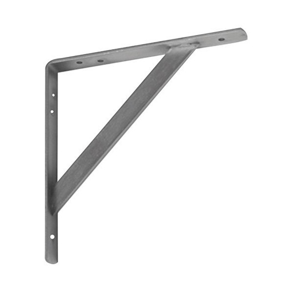 AFBAT - Console renforcée 400x400 40x4mm zingué blanc