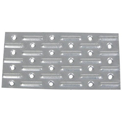 PLAQUE PERFOREE 140X60X2MM GALVA