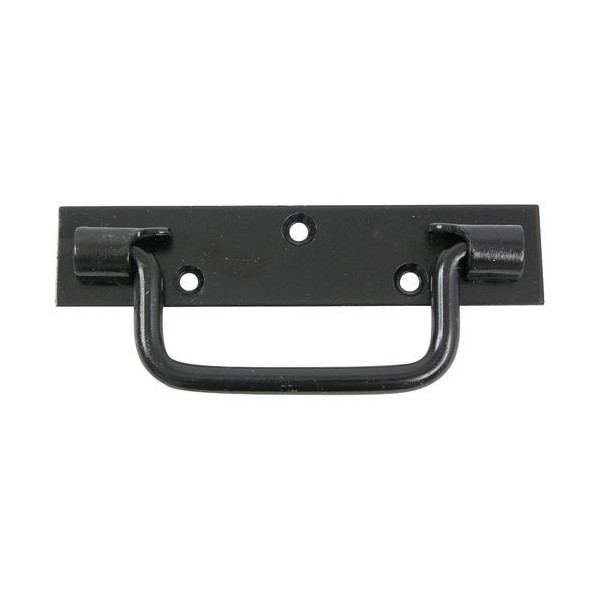 AFBAT - Poignée platine bouts carrés l160mm noir