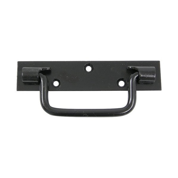 AFBAT - Poignée platine bouts carrés l140mm noir