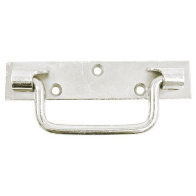 POIGNEE PLATINE BOUTS CARRES L160MM ZB (Vendu par 1)