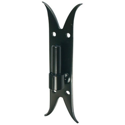 GOND PLATINE QC 16 40X5 H220MM NOIR (Vendu par 1)