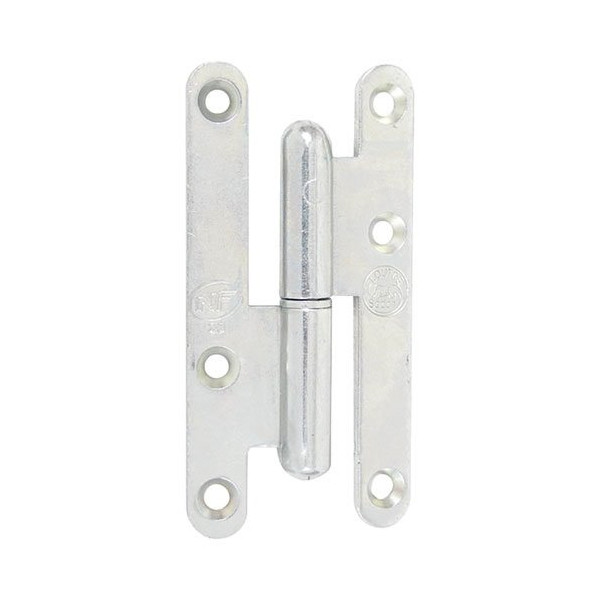 AFBAT - Paumelle paris bt rond 95x45 gauche zblanc nf