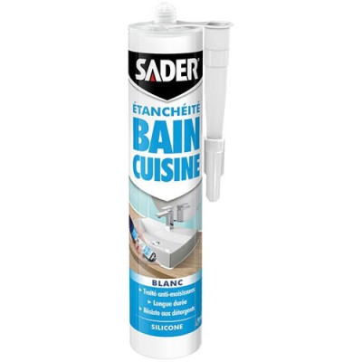 SADER MASTIC BAIN/CUISINE 280ML BLANC (Vendu par 1)