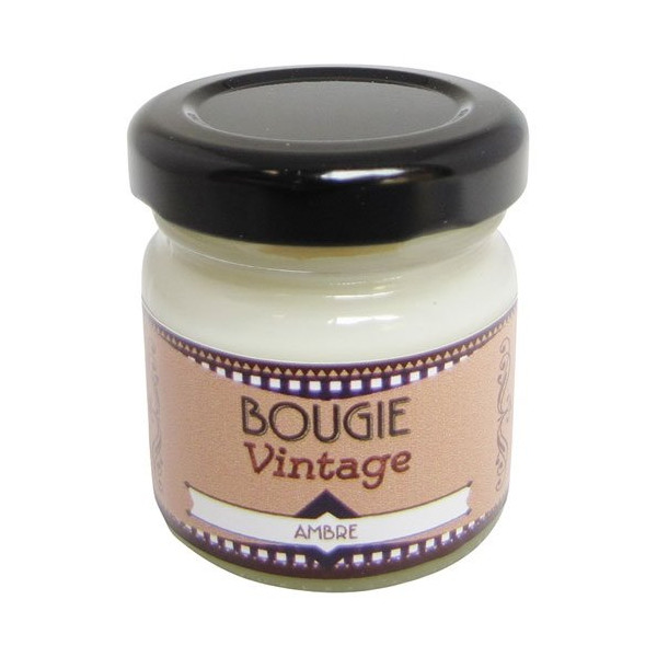 ODYSSEE DES SENS - Bougie 30 g Ambre - Vintage