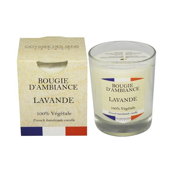 ODYSSEE DES SENS - Bougie 180 g Lavande - Collection France