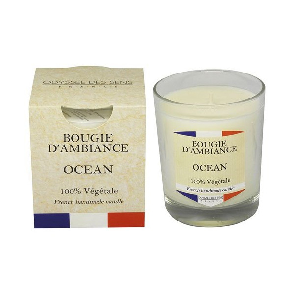 ODYSSEE DES SENS - Bougie 180 g  Océan - Collection France