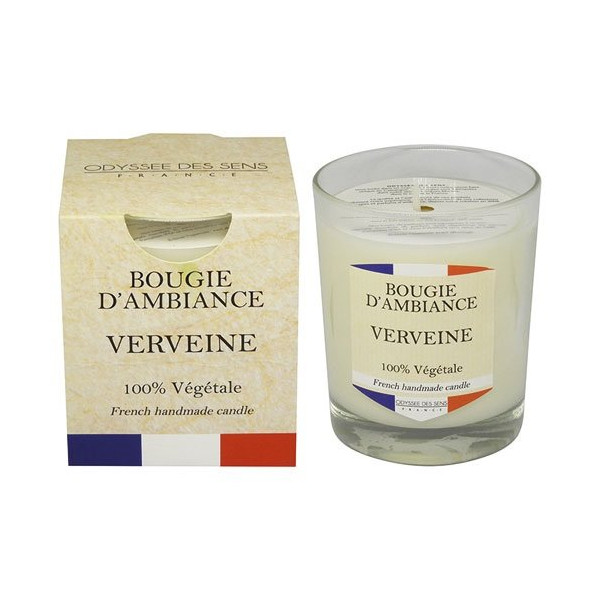 ODYSSEE DES SENS - Bougie 180 g Verveine - Collection France