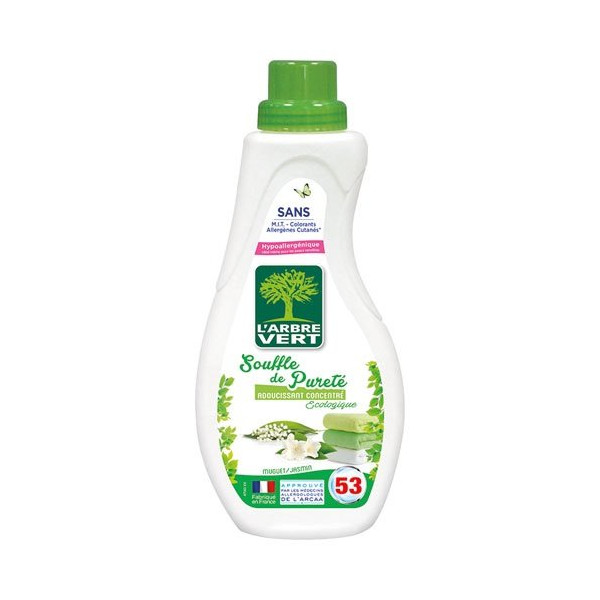 L'ARBRE VERT - Arbre vert assouplissant souffle de pureté 800ml