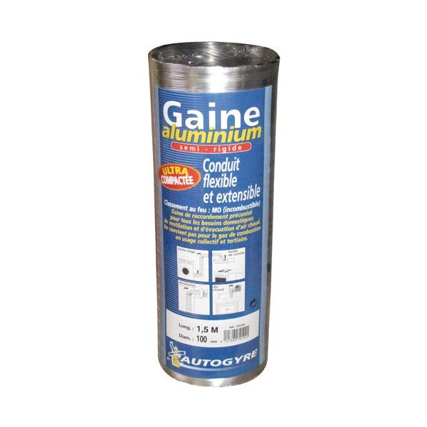 STRULIK - Gaine flexible alu d.150 3ml filet