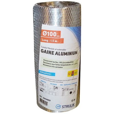 GAINE FLEX.ALU FILET D.100 1.5ML (Vendu par 1)