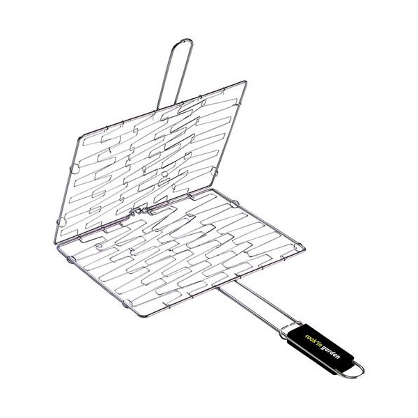 COOK IN GARDEN - Grille enveloppante 34x28cm manche soft touch