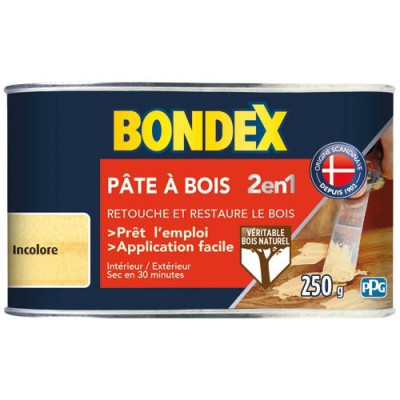 PATE A BOIS NATUREL 250GR