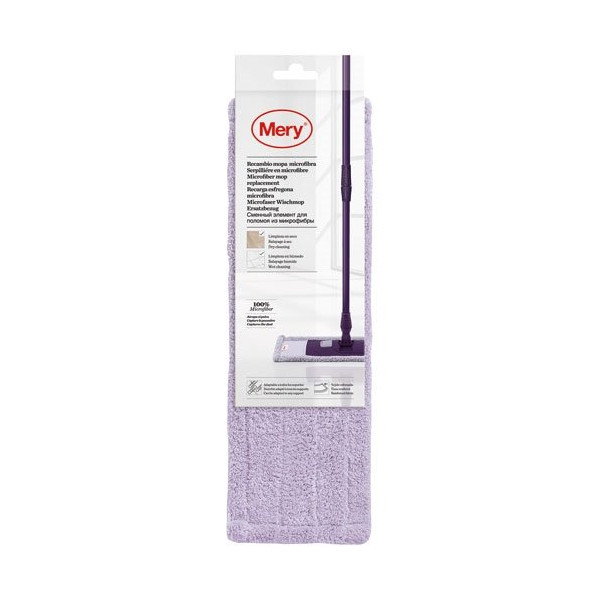 MERY - Recharge pour balai microfibre serpillère
