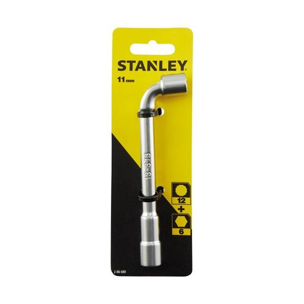 STANLEY - Clé à pipe débouchée 11mm 6x12p sc