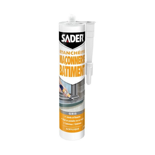 SADER - Sader maçonnerie bâtiment gris 280ml