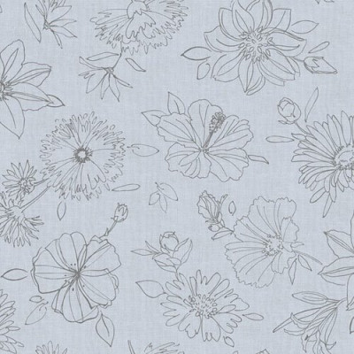 NAPPE RONDE MANHATTAN PALMAS GRI 150CM